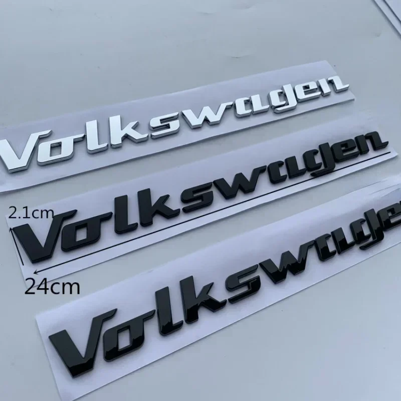 Наклейка на задний багажник автомобиля ABS для Volkswagen Touran MK5 Passat Polo Golf Jetta тигуан Жук