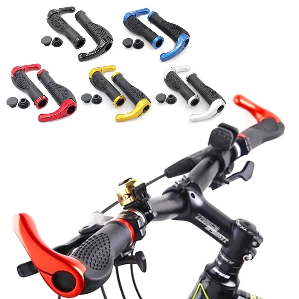 

Велосипедные ручки MTB, велосипедные ручки, Резиновые Нескользящие ручки с двусторонним замком, велосипедные ручки для Bmx, рукоятки для велос...
