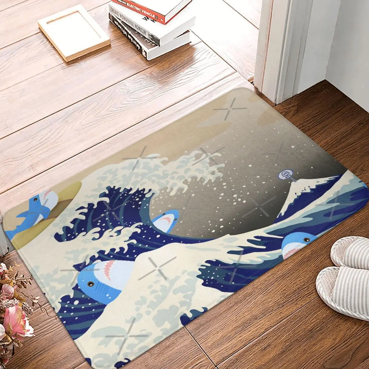 The Great Brucie Wave Off BFC (Blahajshark Edition) Коврики для туалета коврики ванной коврик ковер