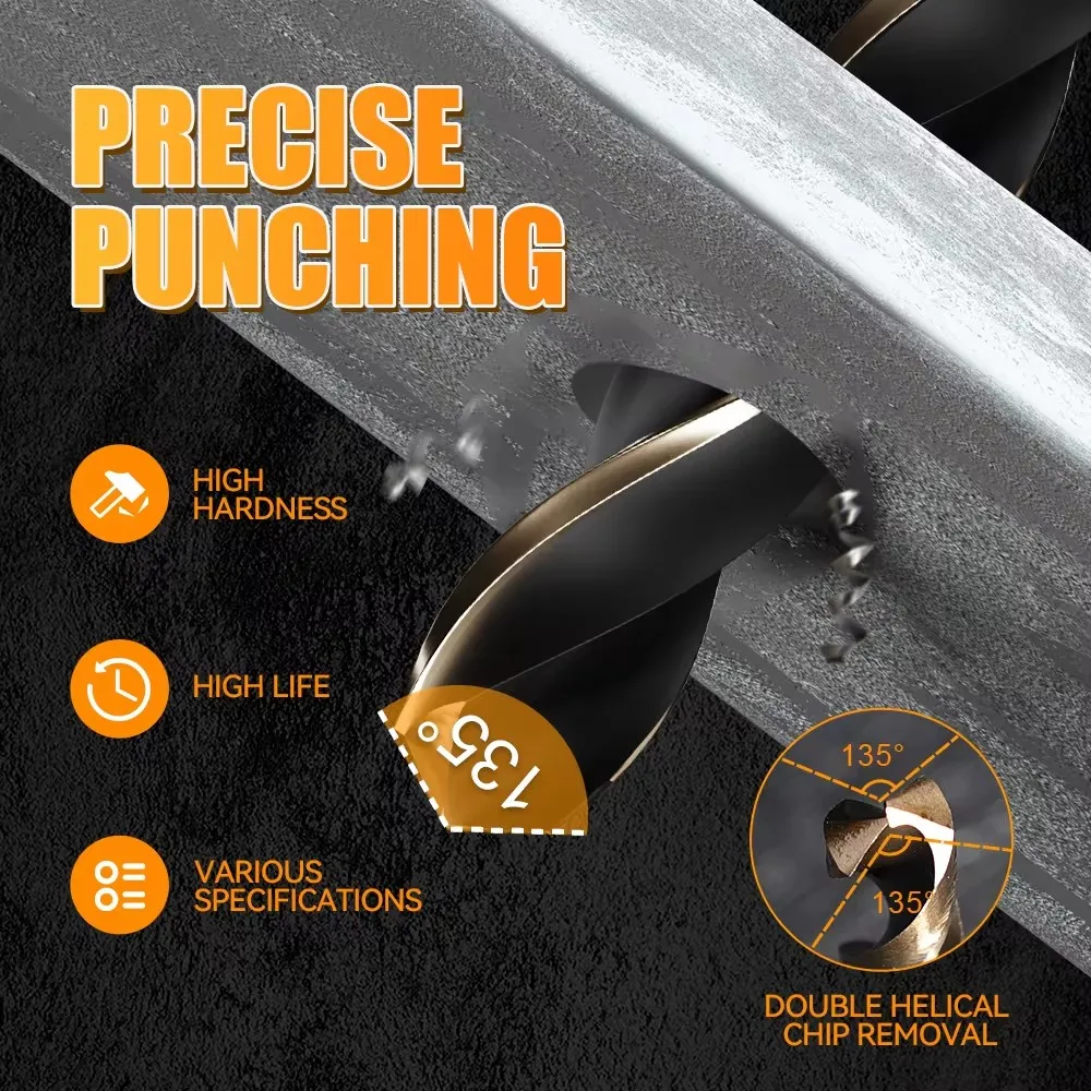 Набор спиральных сверл