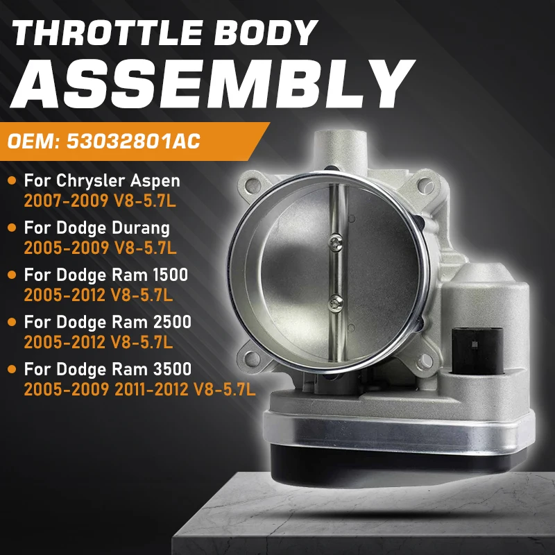 Фото Электронный клапан дроссельной заслонки для Dodge Ram 1500 2500 3500 5.7L V8 2005-2012 Dodge Durang 2005-2009 Chrysler Aspen 2007-2009 №1