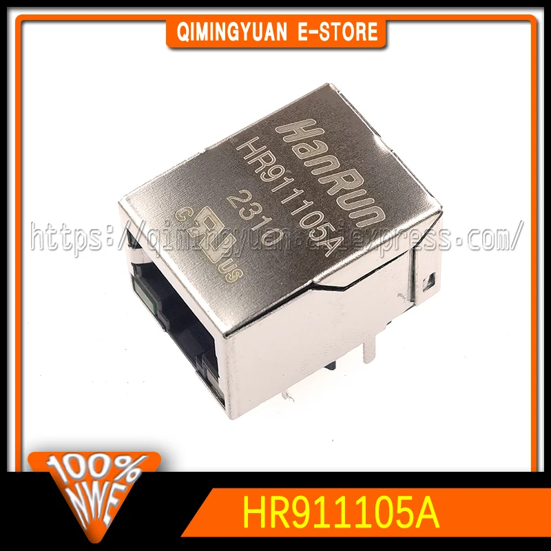 1 ~ 10 шт./партия Однопортовый разъем RJ45 HR911105A