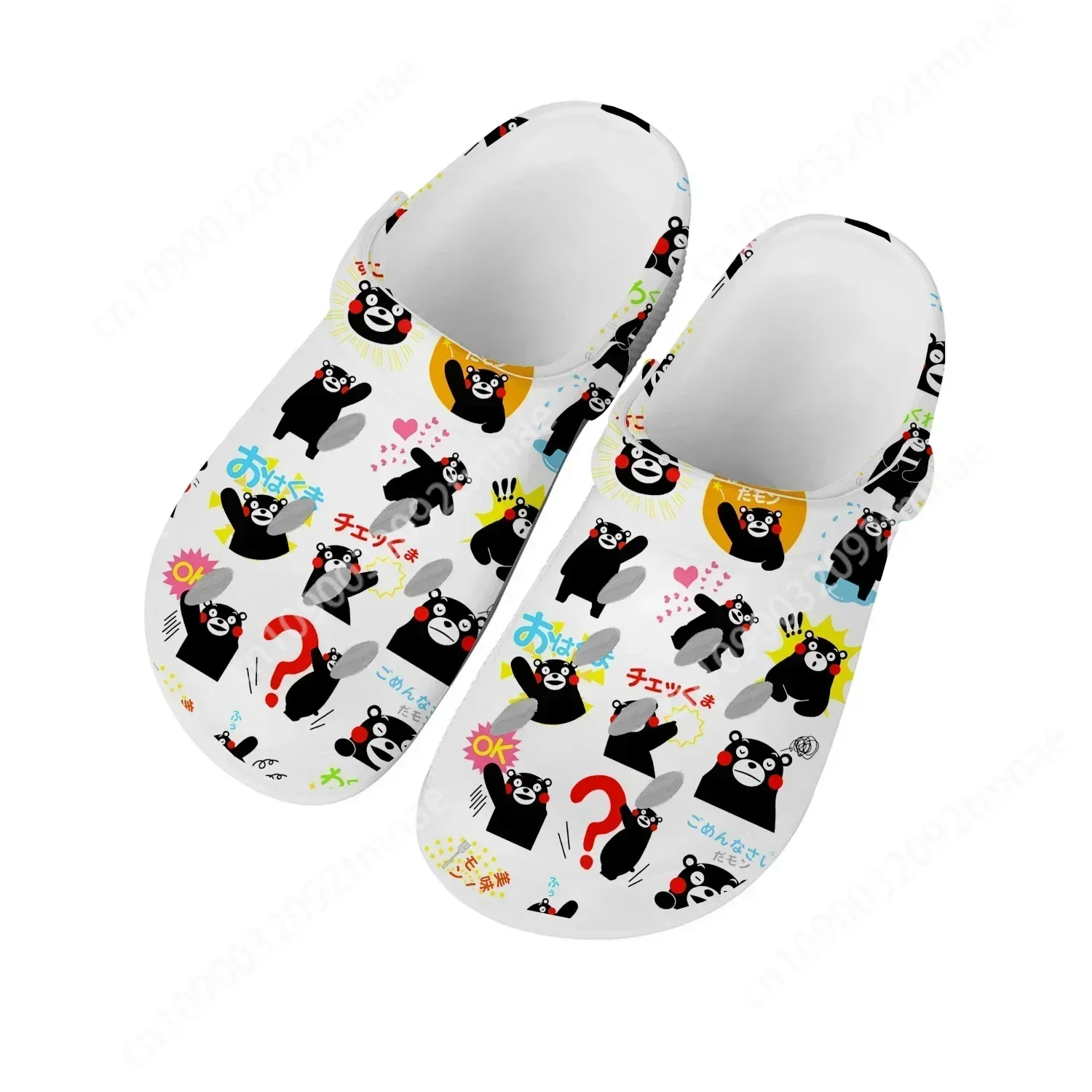 Сабо для дома Kumamon мужская и женская обувь воды подростков японские аниме