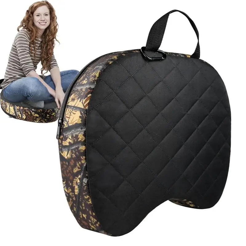 

Portable Stadium Seat Cushion Camouflage Outdoor Seat Cushion Universal Hiking Fishing Traveling Bleachers Seat Accessories For