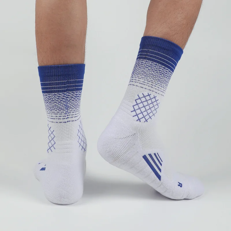 Men Sock Sports Basketball  Breathable Women Compression Crossborder Supply Running Riding Cycling Knee highBiking Hockey Soccer