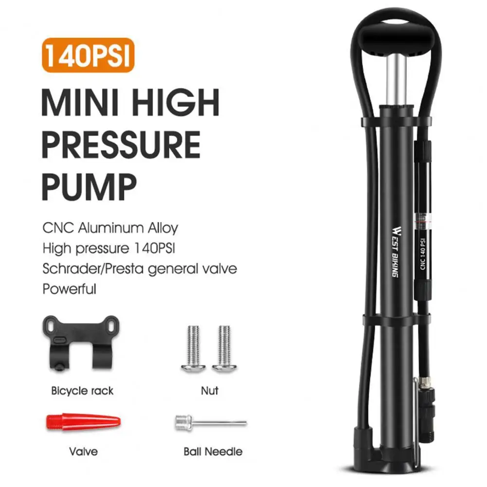 

Useful Labor-saving Bike Pump Bike Pump Lightweight No Take Up Space
