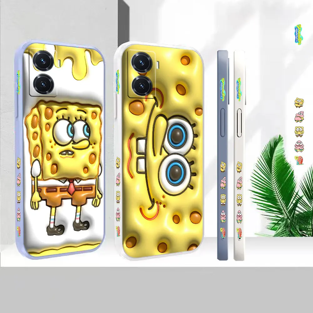 

Case For VIVO Y93 Y85 Y83 Y77E Y77 Y76S Y73S Y71T Y66 Y55S Y53S Y52S Y51S Y50 Y35 Y33S Y31 Y30 S-Spongebob Cover Funda Cqoues
