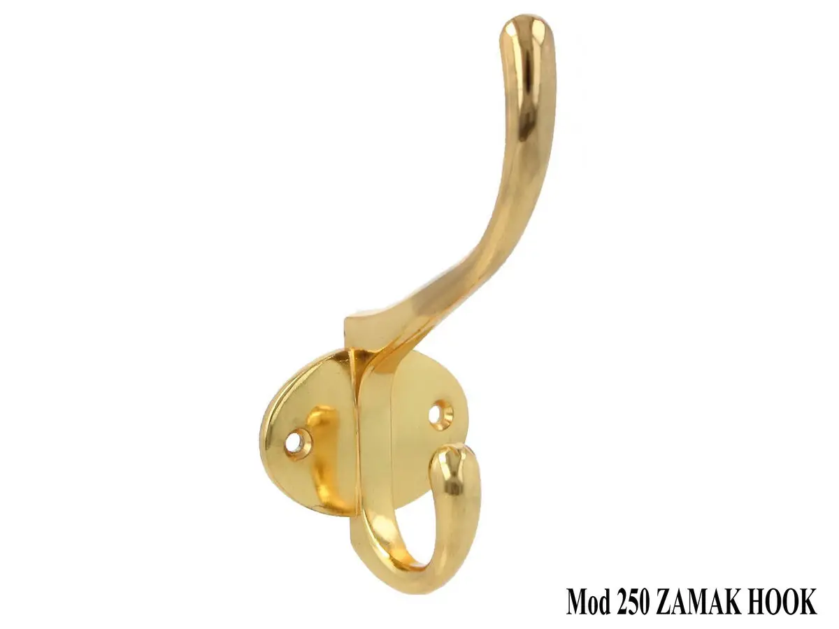 

European Style Bedroom Bathroom Hotel Bar ZAMAK / Solid Brass Hook Latón Colgador