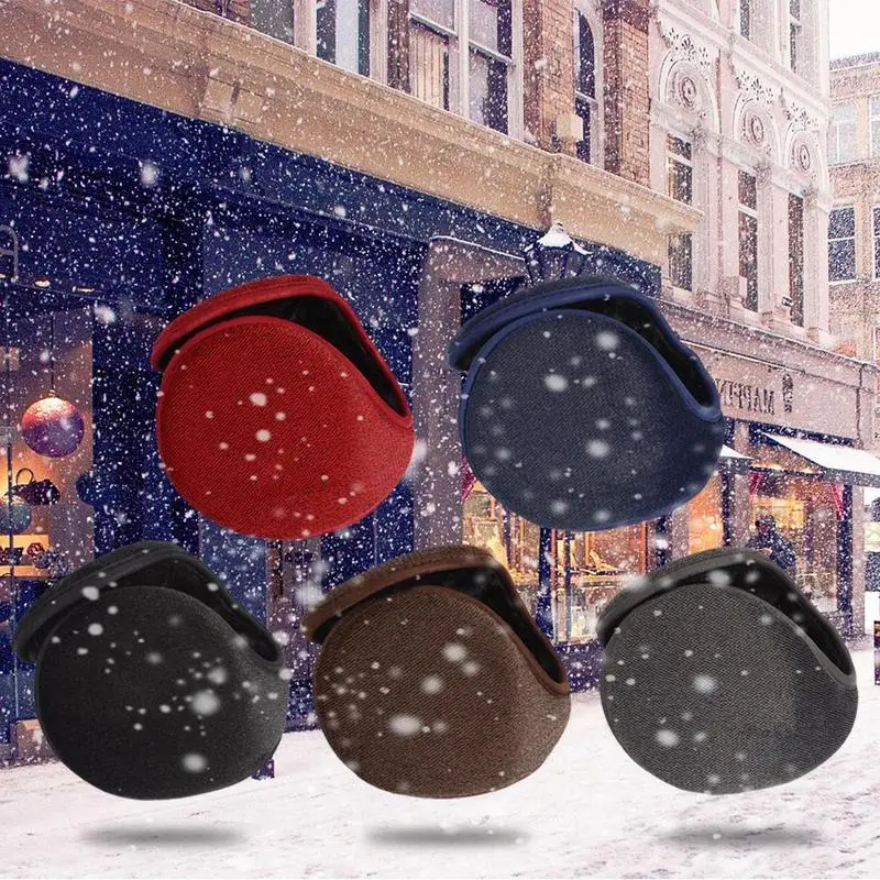 Зимние наушники с повязкой на голову очень теплые защита для ушей зимние