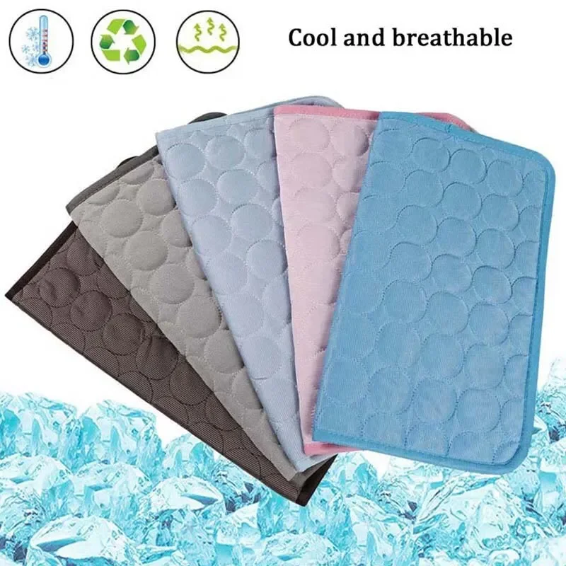 Охлаждающий матрас для летних питомцев наклейка сна из вискозной ткани собак и