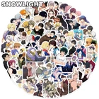 1050 шт.комплект, аниме наклейки для ноутбука, скейтборда, багажа