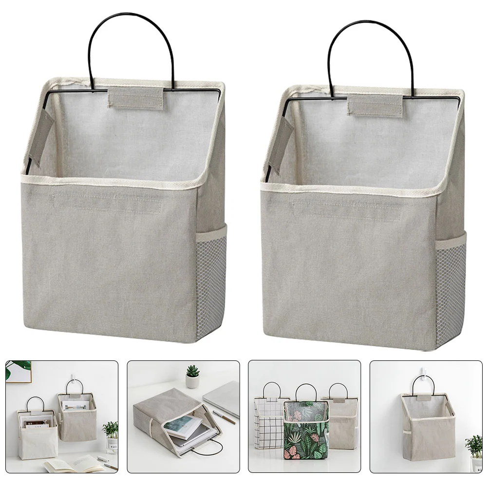 

Подвесная сумка для хранения, карман на дверь, шкаф, органайзер, сумка, экономия пространства, настенные карманы, корзины, ванная комната, де...