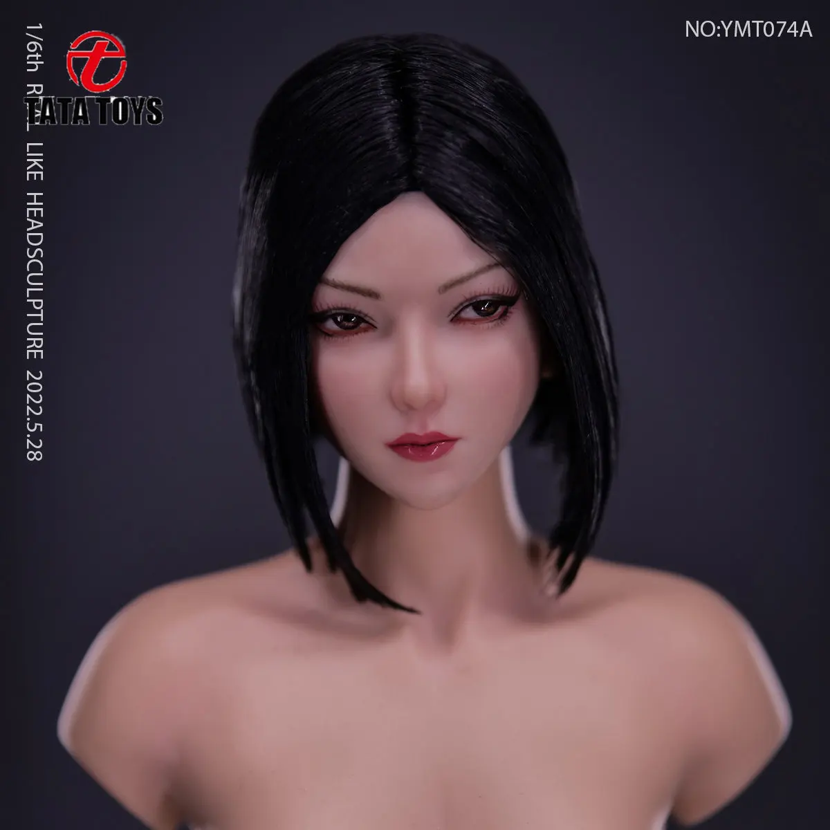 

YMTOYS YMT074 1/6 Cool Girl Xiang Head Sculpt Female Squint Head Sculpt Carving Model Fit 12'' TBL JO Action Figure Body