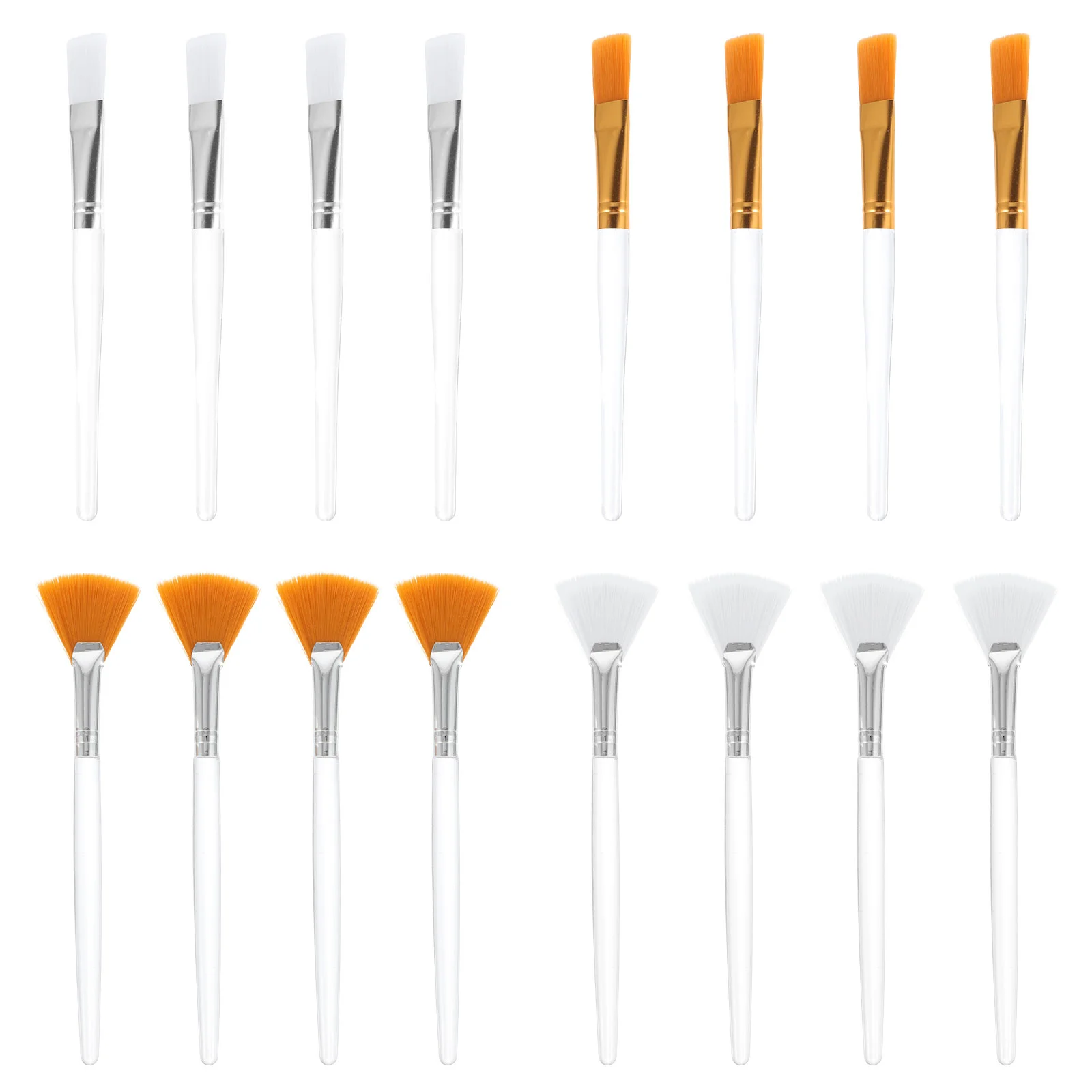 

Brush Facial Brushes Fan Applicator Makeup Beauty Set Face Tools Highlighter Slim Make Kit Esthetician Sleeping Skin Sets Soft