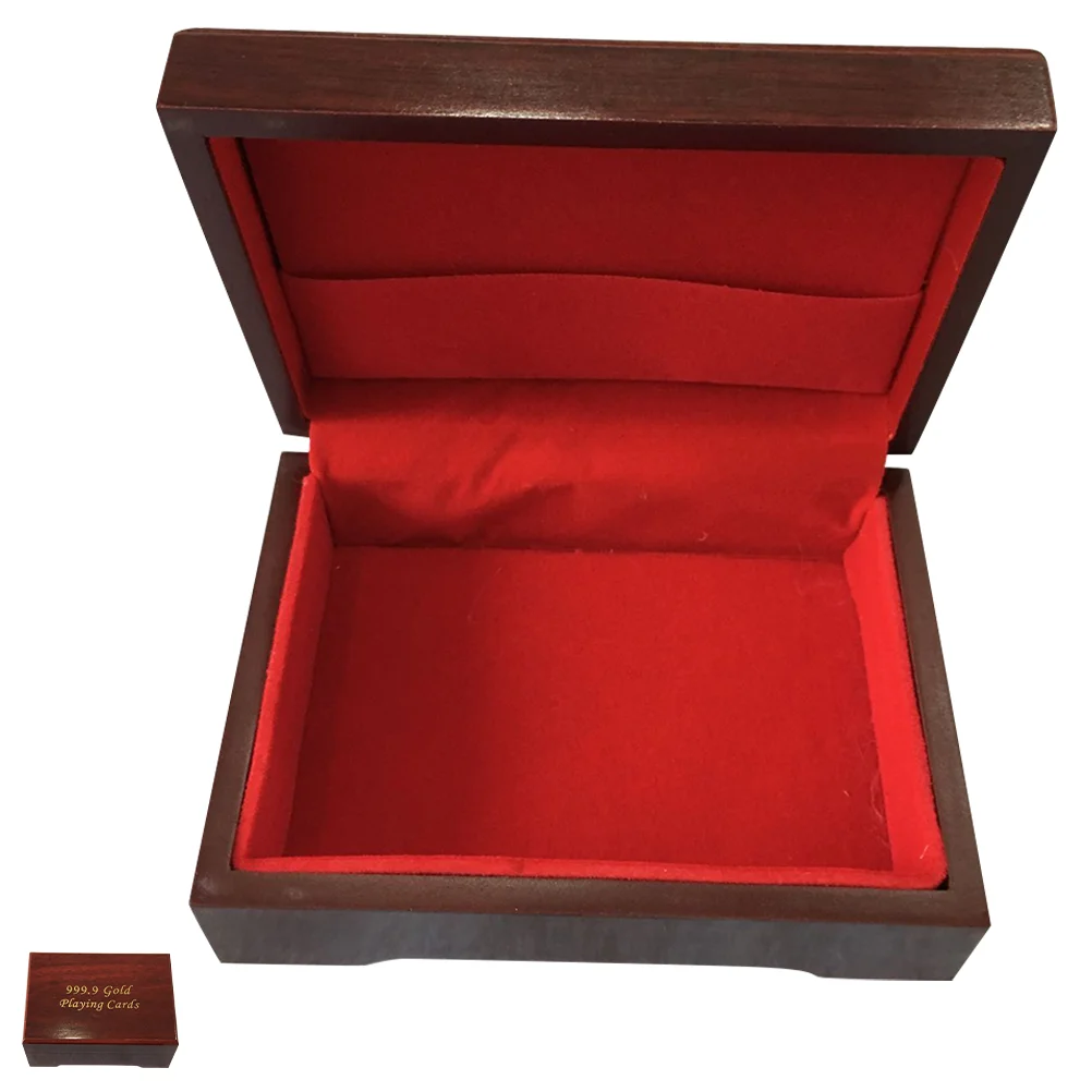 

Box Wooden Case Playing Deck Storage Treasure Holder Jewelry Tarot Ring Wedding Bracelet Keepsake Organizer Display Wood Gift