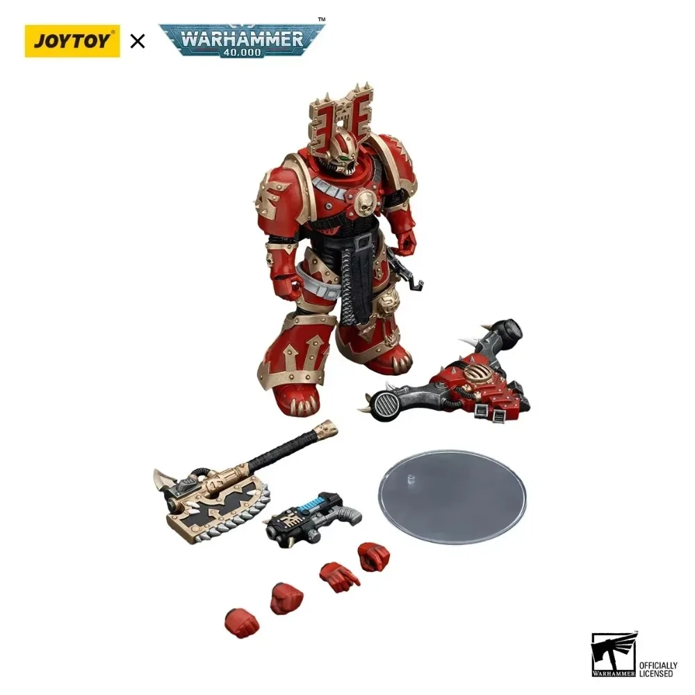 JOYTOY Warhammer 40k Фигурки Аниме World Eaters Khorne Berzerker Коллекция Модель Игры Дети Мальчики