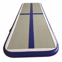 Elastic yoga mat air tumble track movement protective floor mat inflatable gymnastics mat