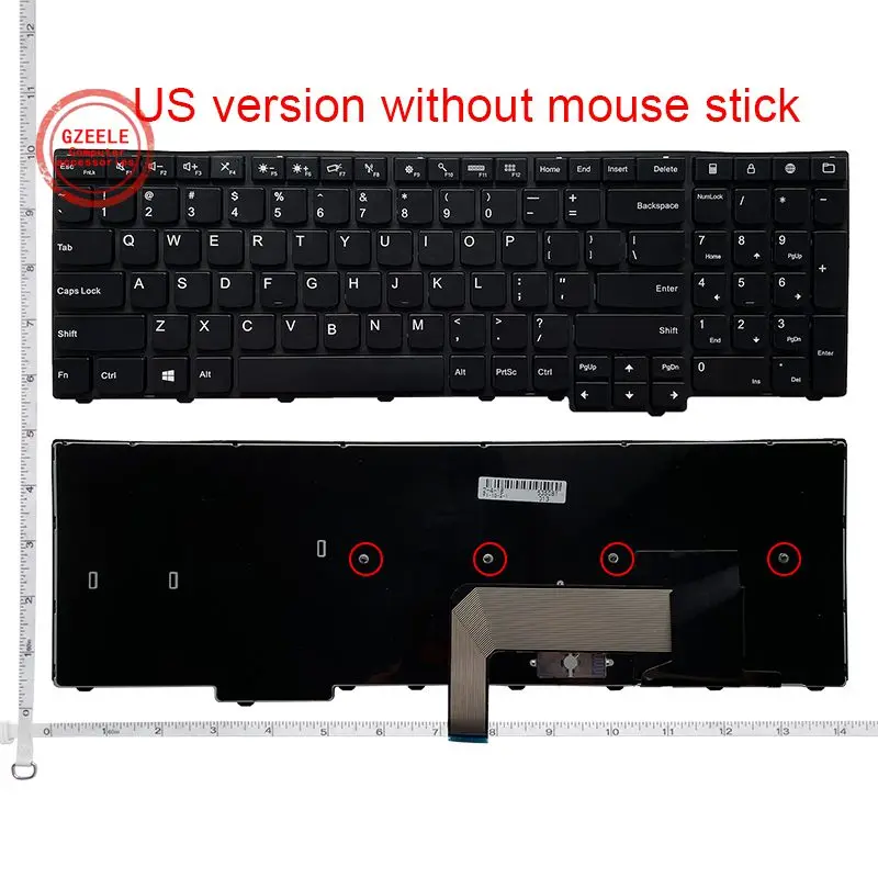 

New US keyboard for Lenovo E531 L540 W540 T540 T540P E540 W550 W541 no Backlight BLACK FOR IBM FOR Thinkpad E531 series