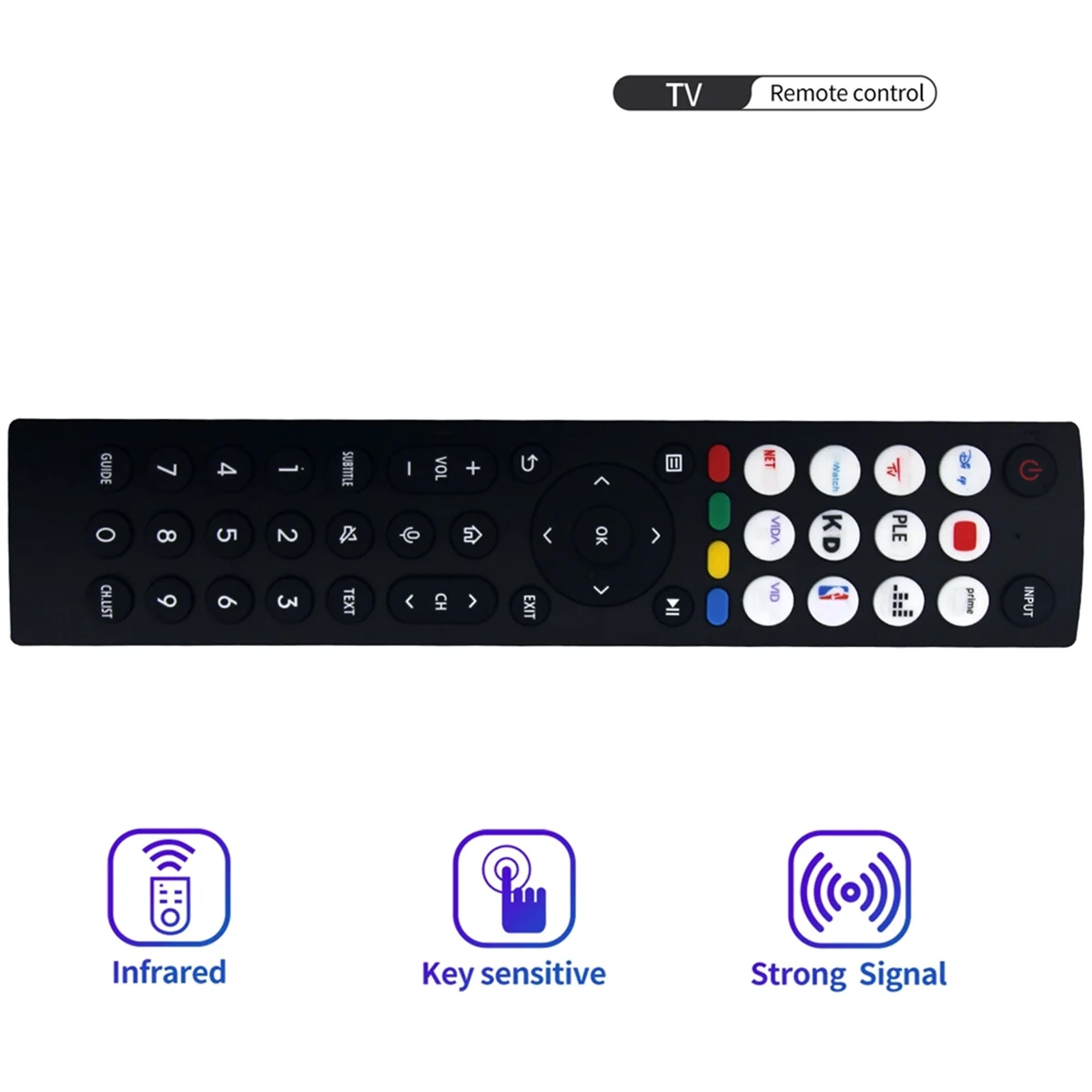 ПДУ для Hisense Smart TV 43A6K A22443H 75A6 A22443