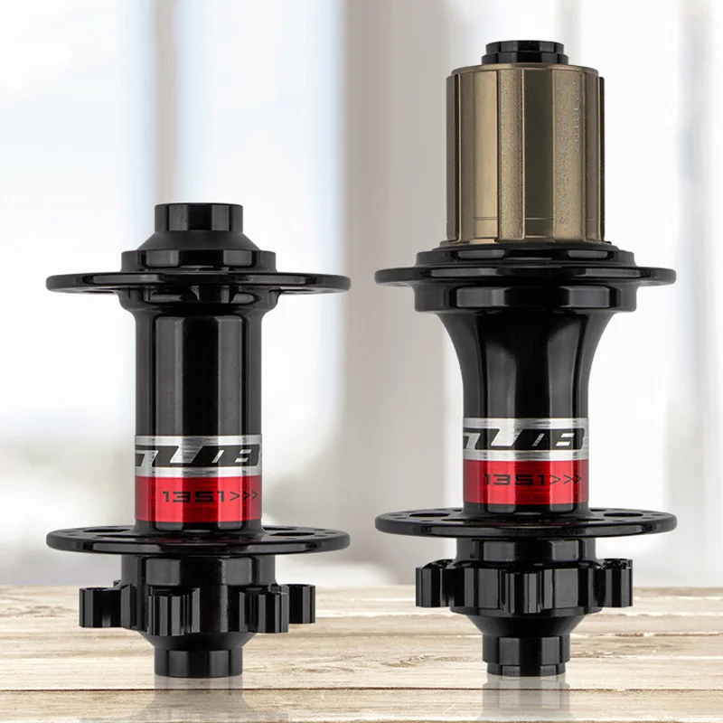 

GUB Mountain Bike Hub 4 Palin Sealed Bearing Fitting 32 Hole 8-11 Speed 72 Ring Mountain Front/Rear Quick Release Set Bike Hub