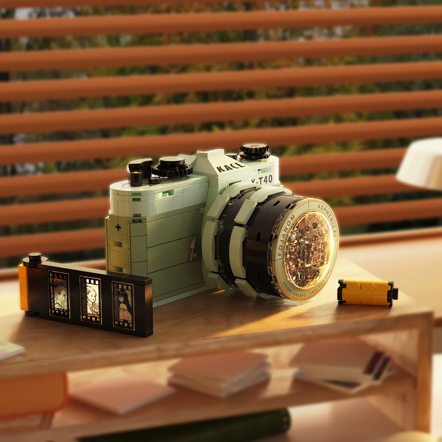 

Ностальгическая модель телефона из пластика