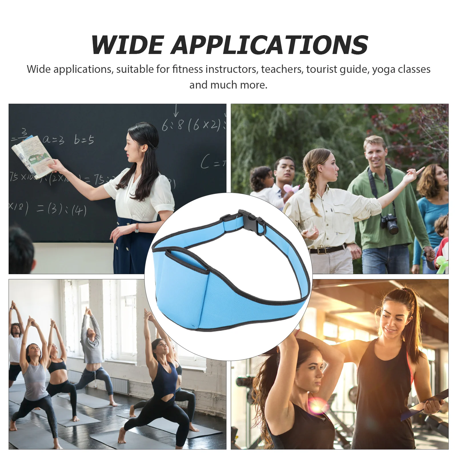 Беспроводные микрофоны сумка для аэробики