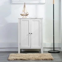 home bedroom bathroom living room furniture floor freestanding unit wooden storage organizer unit cabinet with adjustable shelf