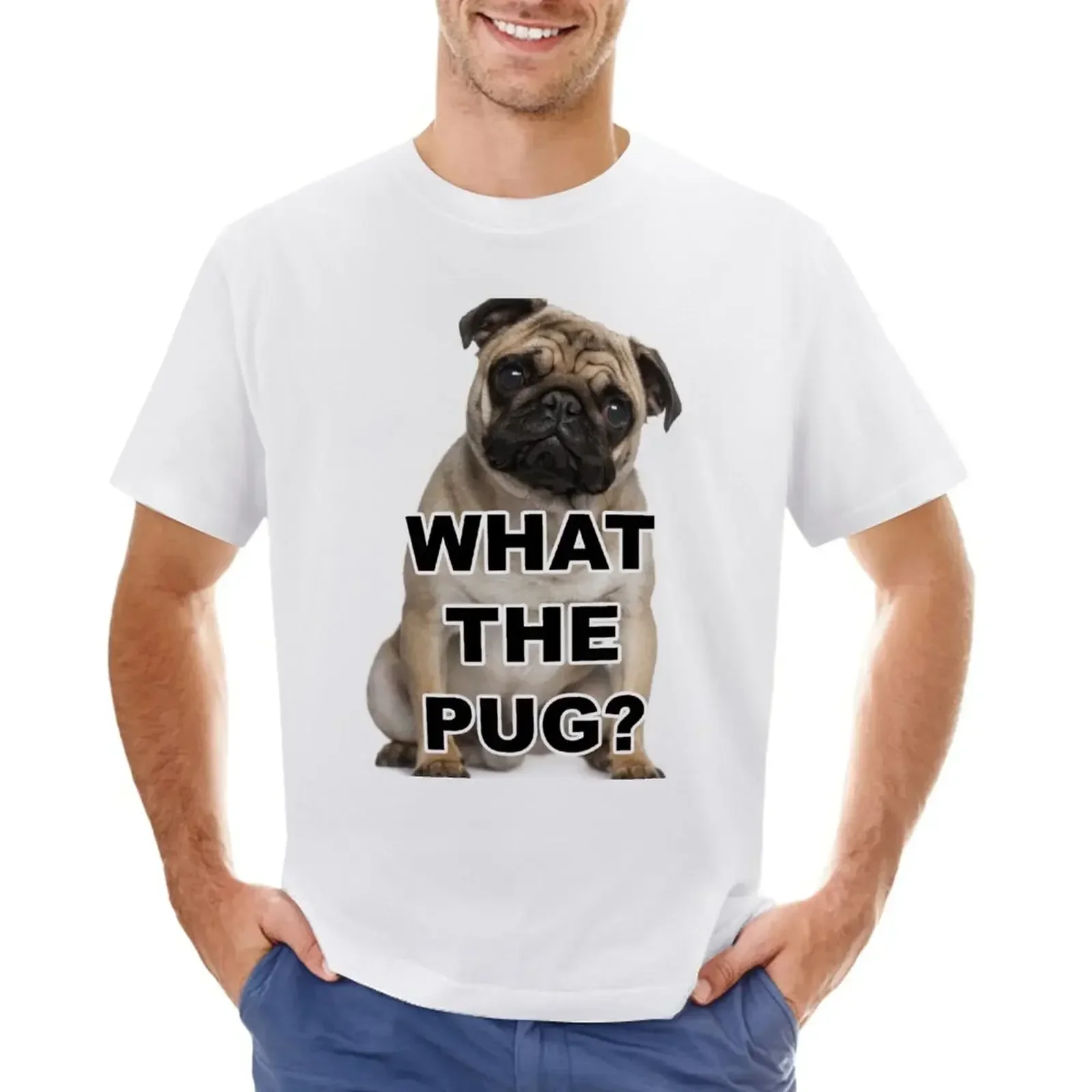 Лидер продаж летняя винтажная забавная Тяжелая какая мопса собака в стиле