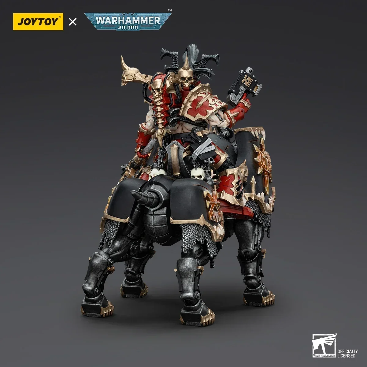 [Предпродажа] JOYTOY 1/18 Warhammer 40K Фигурки World Eaters Lord Invocatus Коллекция Аниме Модель Игры