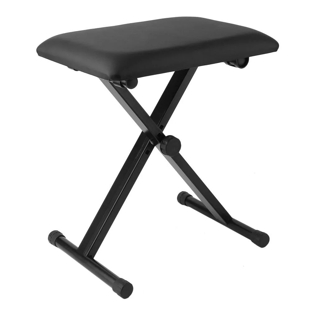 For Beauty Salon Music Room  Piano Guitar Padded Leather Bench  Seat