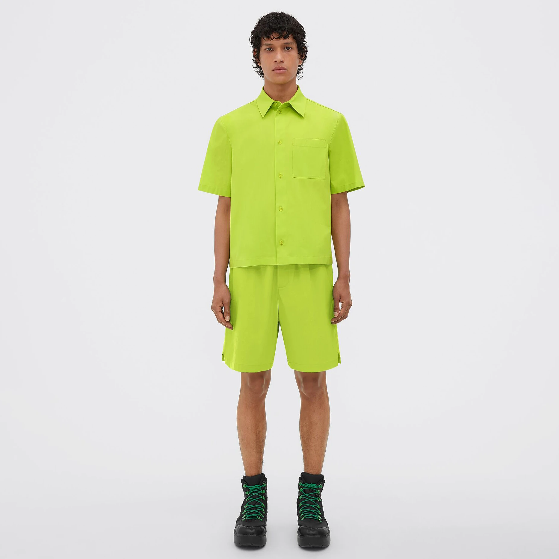 

NIGO Solid Color Short Sleeve Shirt Shorts Pants Set #nigo4522