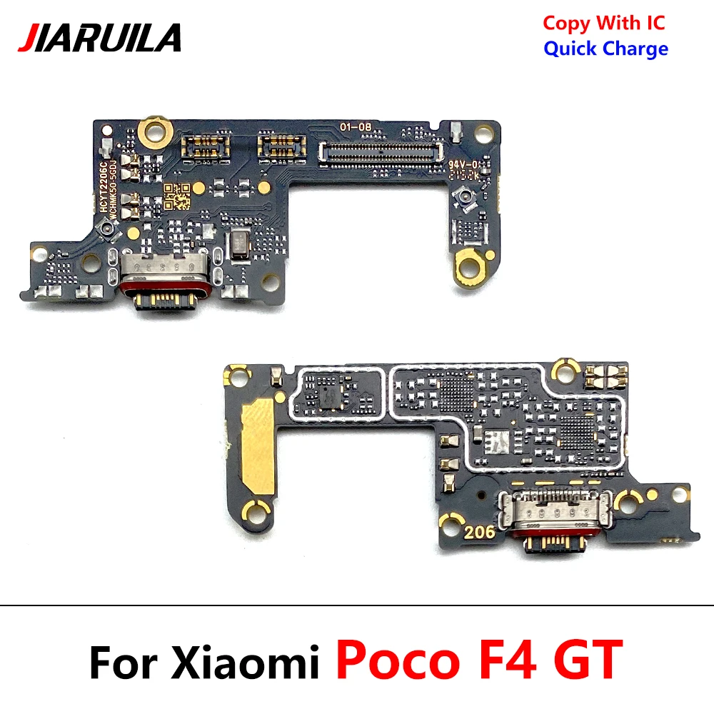 Док-станция с USB-разъемом для зарядки штекер гибкий кабель Xiaomi Poco F4 Gt GT Pocophone