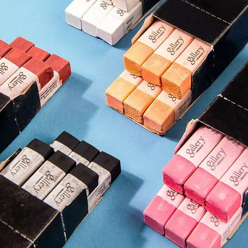 Najtaniej 6 Sztuk Mungyo Gallery Miękki Pastelowy Biały/skóra/czarny/różowy Kreda Kolorowa Pastele Dla Artysty Student Graffiti Akcesoria Do Malowania