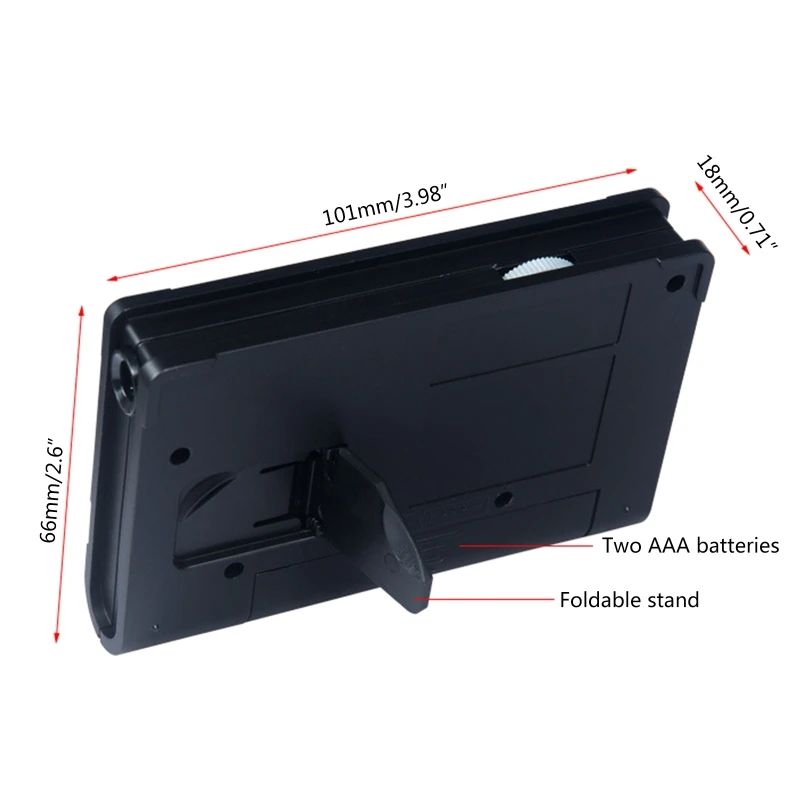 Модный дизайн тюнер Guzheng легкий генератор тонов Metrono для