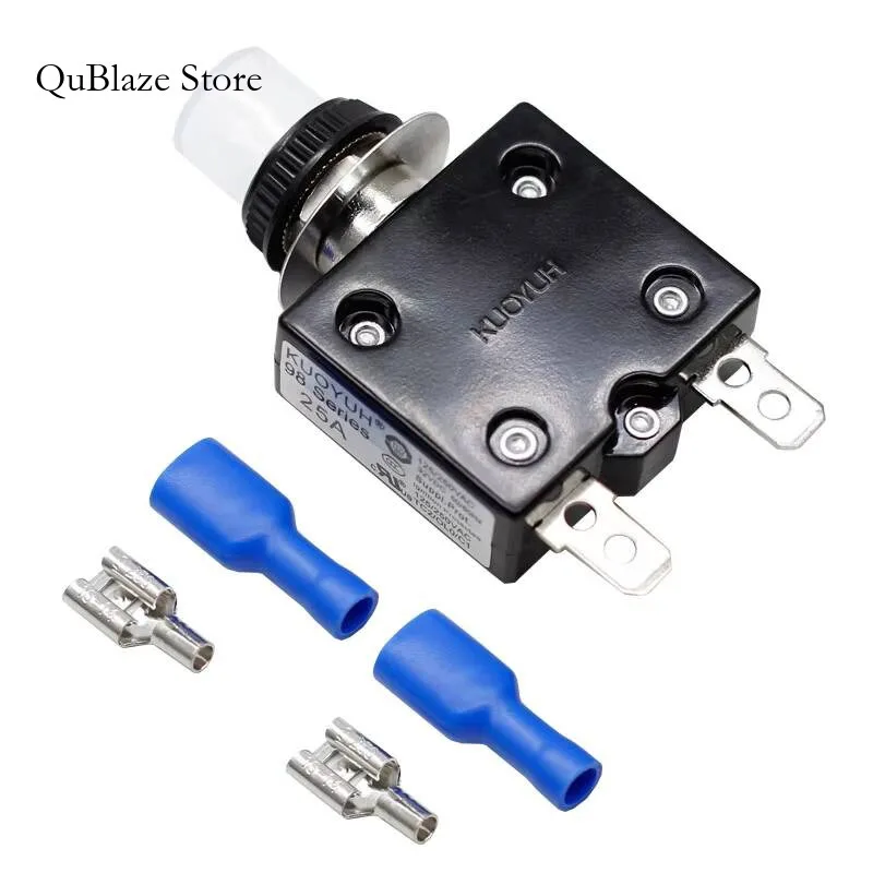 

Kuoyuh 98 Series 25A Защита от тепловой перегрузки двигателя Кнопочный переключатель Клеммные автоматические выключатели