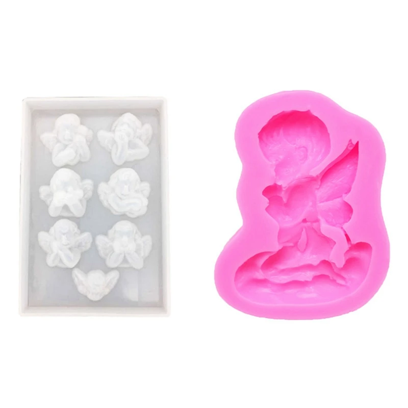 

Форма «маленький ангел», силиконовая форма для смолы, формы для глины «сделай сам», формы для смолы с молитвенным ангелом, силиконовая форма...