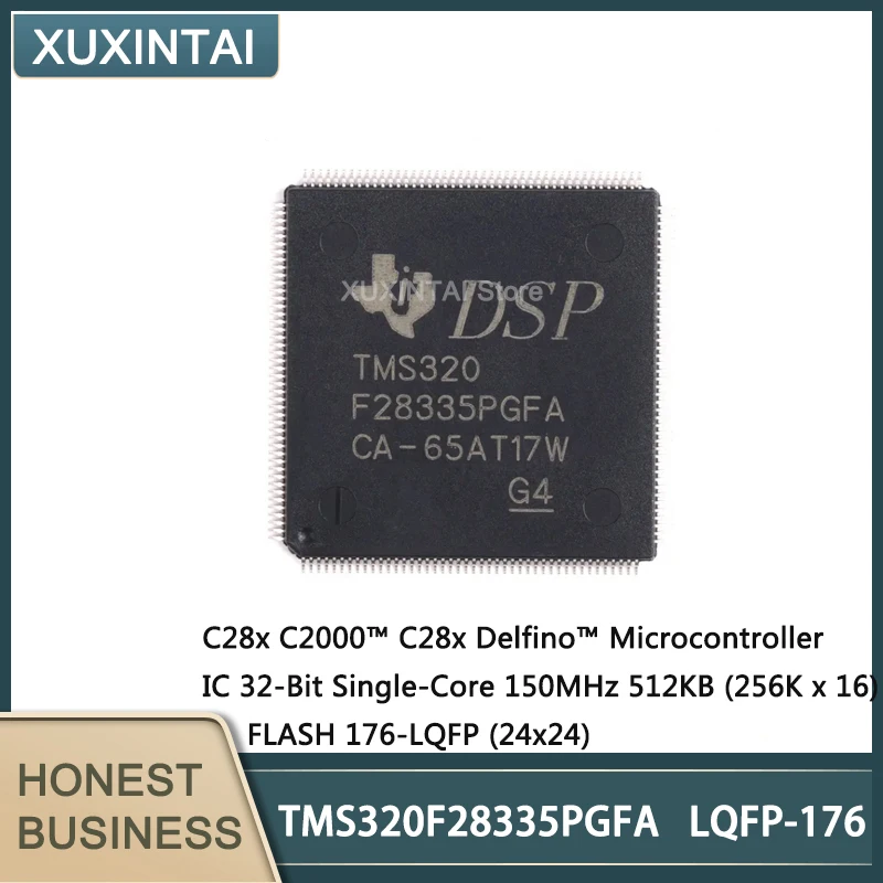 5 шт./партия, TMS320F28335PGFA TMS320 C28x C2000™C28x Delfino™Микроконтроллер IC 32-Bit одноъядерный 150MHz 512KB (256K x 16)