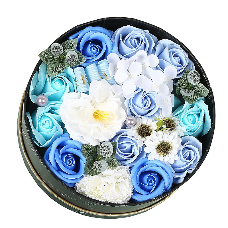 

Artificial Rose Hand Holding Soap Flower Mothers Day Valentine's Day Gift Case Decoration Home Decor