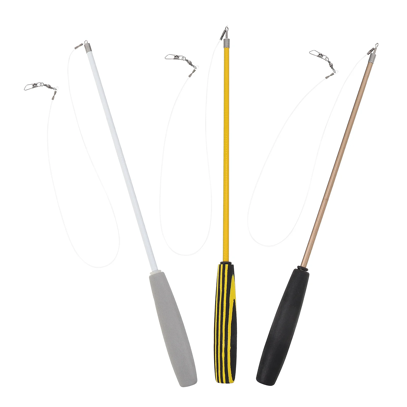 

Cat Wand Toypole Teaser Toys Interactivecats Stick Exerciser Retractable Three Sections Sticks Diy Rod Indoor Kitten Extendable