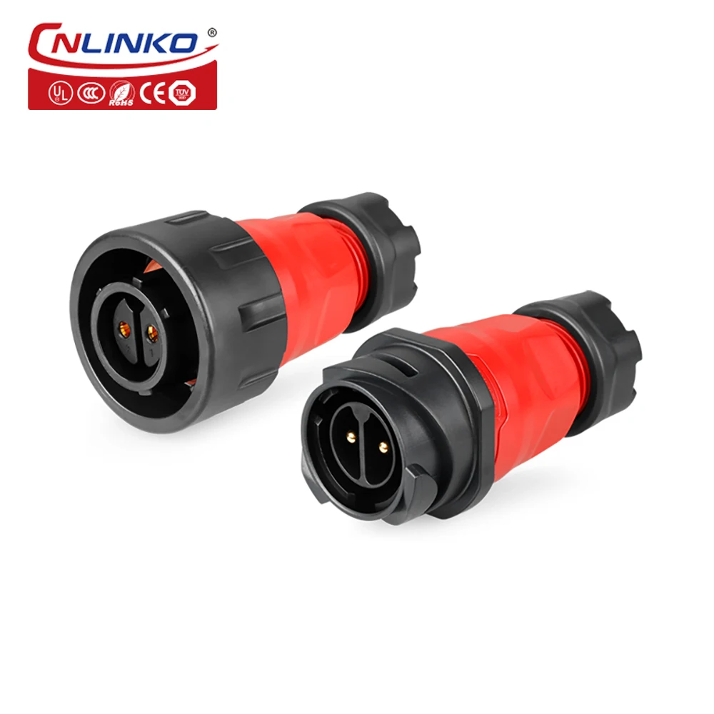 

Cnlinko IP68 2/3/4/10/12/19/24 Pin Waterproof Connector YM24 Power Cable Docking Connector Inline Cable Plug and Mating Plug