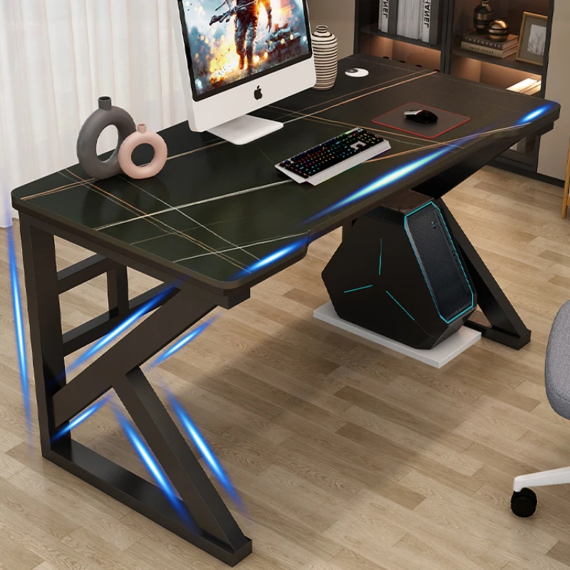 

Настольный компьютерный стол Rock, простой современный стол, роскошный стол для киберспорта