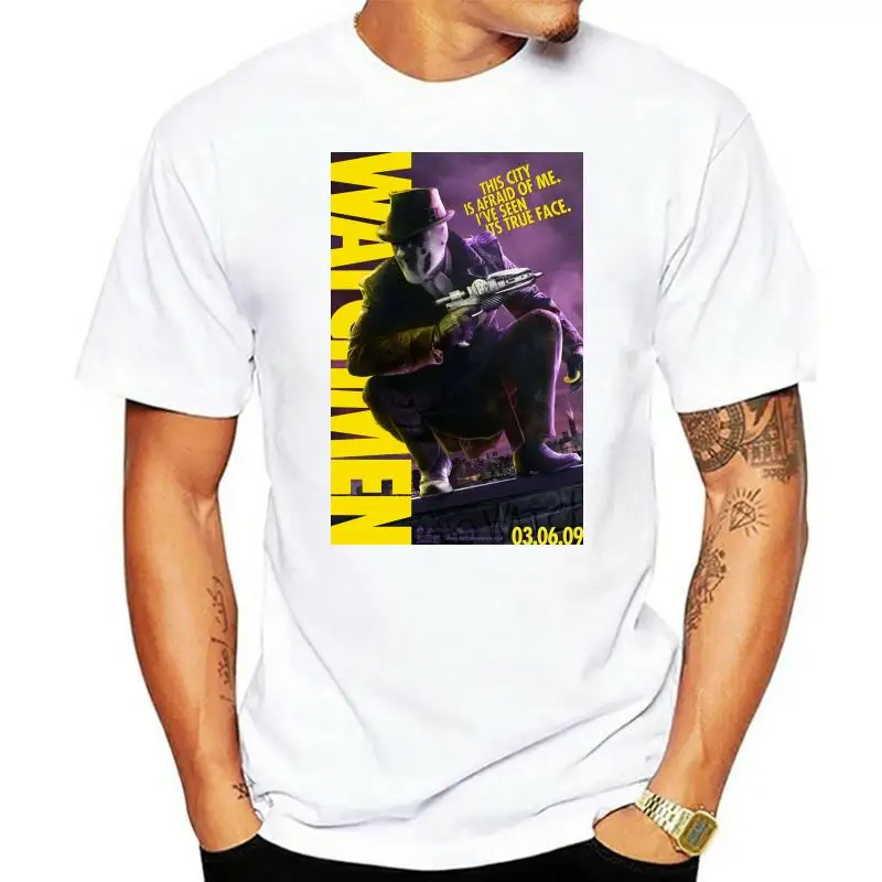 

Watchmen Rorschach Perched Licensed Adult T Shirt 014486