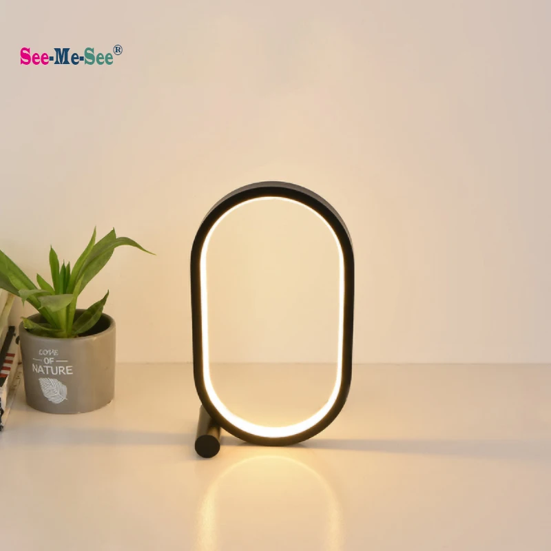 

Modern Simple Creative Night Light Art Personalized Decorative Dimming And Color Matching Temperature Table Lamp lampe de chevet