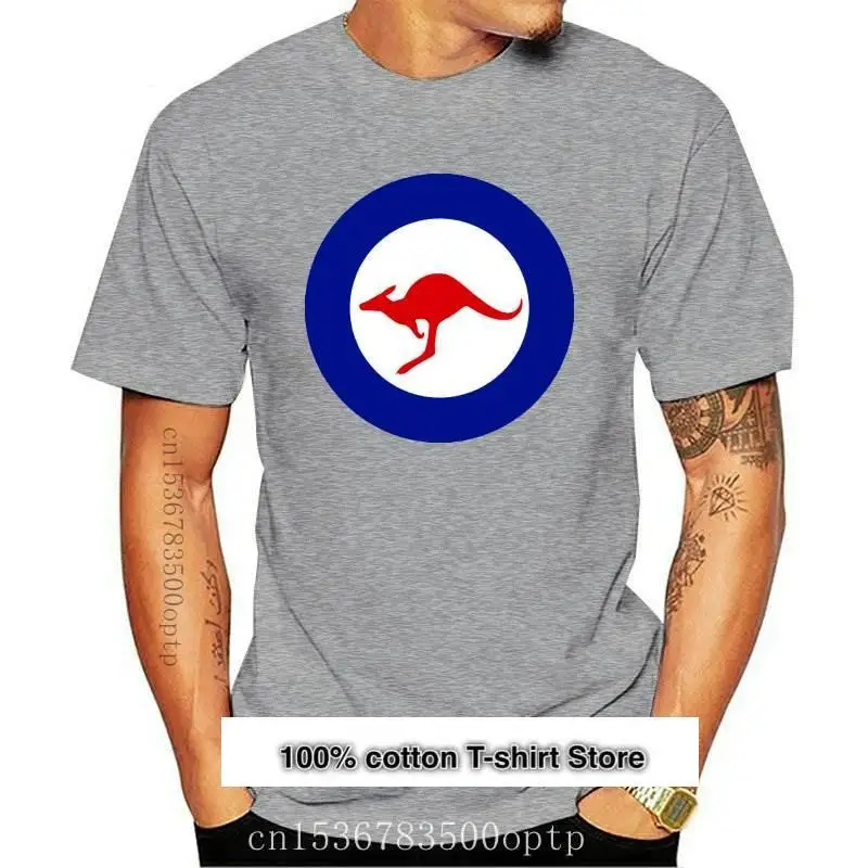

Camiseta de la Royal Australian Air Force Roundel, camiseta informal de Australlia con pegatina gratis, nueva