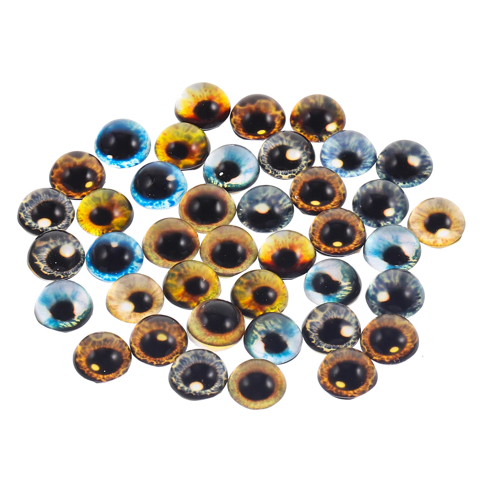 

Eyes Glasseye Making Flatbackbeads Bracelets Dragon Animal Jewelry Dome Stone Evilflat Eyeballs Round Supplies Eyeball