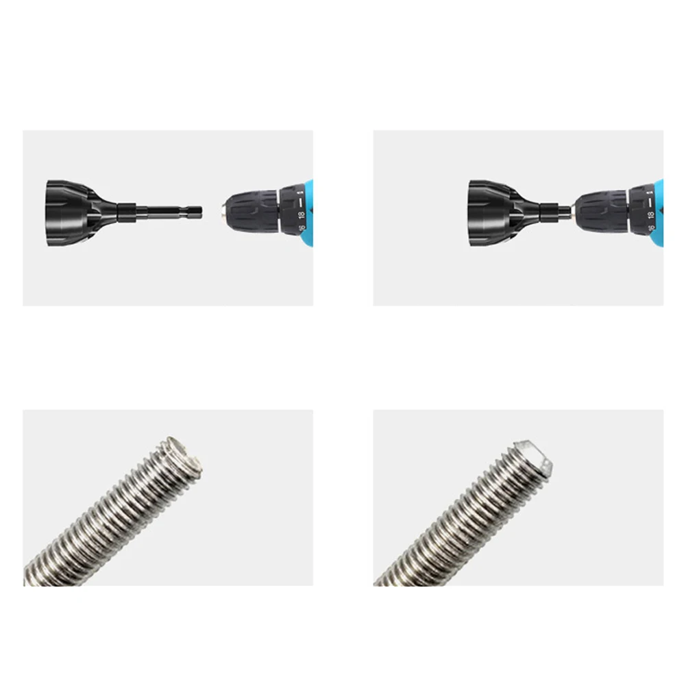 

3-20mm Deburring External Chamfer Tool Stainless Steel Metal Drilling Tool Remove Burr Clean Bolt Tools Hex Tool Accessories