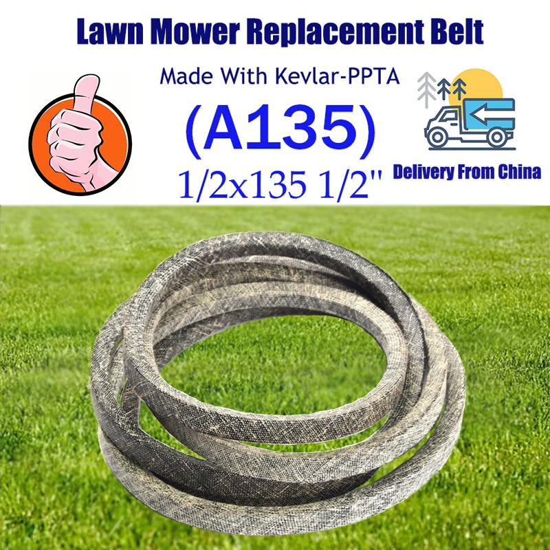 

V-BELT 1/2 "x137.48" M119539 изготовлено из кевлара газонокосилка A135 аксессуары Stx38 Stx46 1994 1995 1996 для John Deere
