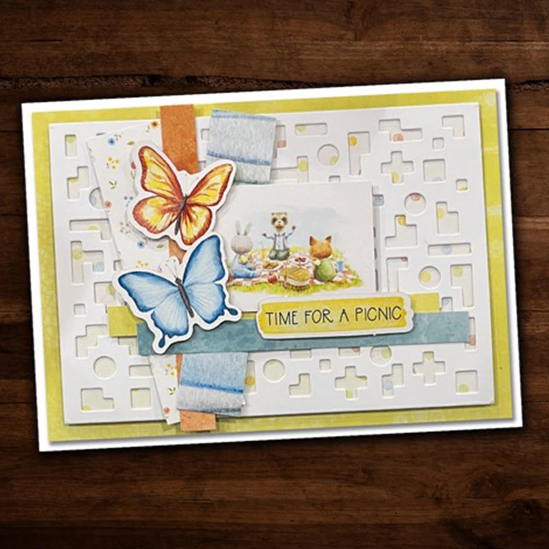 

Базовый фон Panalisacraft, трафареты для резки металла, для «сделай сам», для скрапбукинга/альбома, декоративное тиснение, «сделай сам», бумажные к...