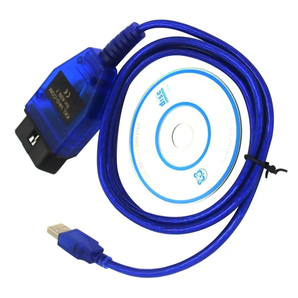 

OBD2 II OBD USB Cable KKL VAG-COM 409.1 Diagnostic Scanner for VW/Audi/Seat VCDS