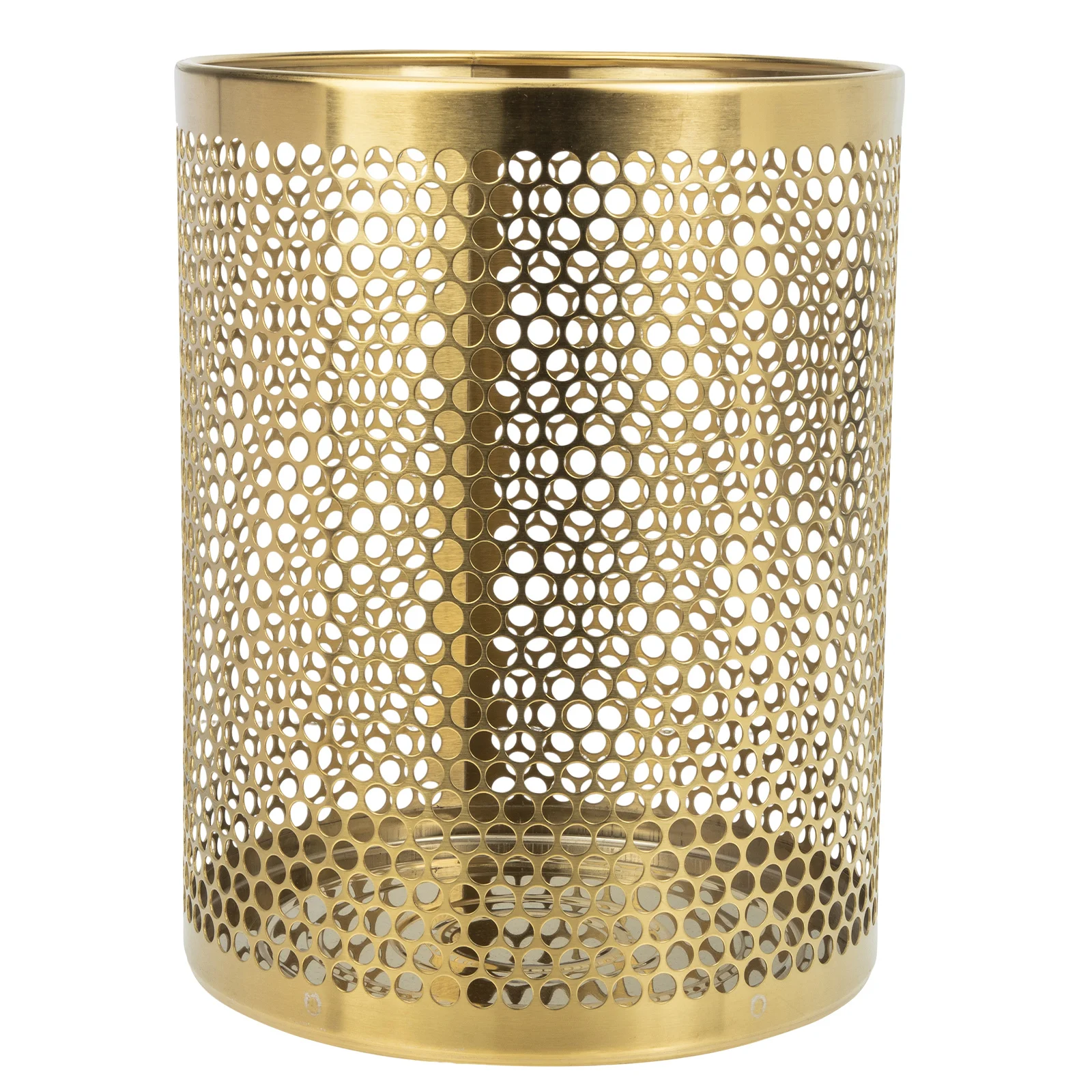 

Waste Paper Basket Kitchen Garbage Container Stainless Steel Recycle Bin